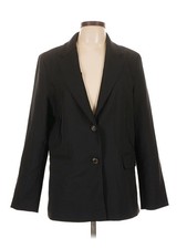 Love Tree Women Black Blazer L