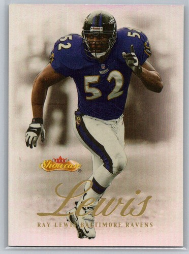 Ray Lewis #36 2000 Fleer Showcase card