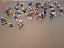 32 STÜCK SCHLEICH Peyo SCHLUMPF Figuren SAMMLUNG SCHLÜMPFE  Konvolut Figur