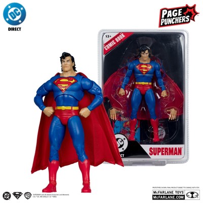 Superman Figur (Zero Hour) with Comic (Page Punchers) Neu Superheld