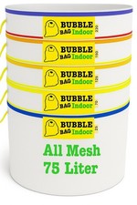Bubble Bags 5er Set XXL 75L Kräuter-Extrakti...