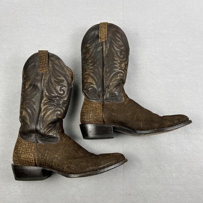 Ariat Western Cowboy Boots Mens Size 13D Brown Leather  display picture 3