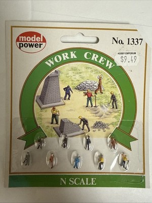 N scale  Model Power Scene Additions