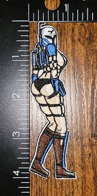 Star Wars Femdalorian Captain Rex Velkro Back Star Wars Patch Custom 1/1