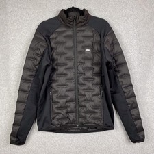 Picture Organic Jacket Mens Size M Black Full Zip Polartec