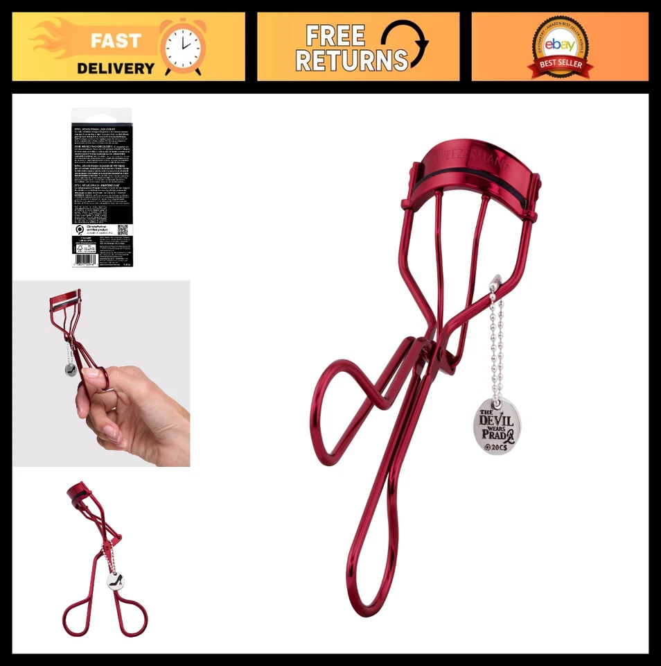 Eyelash Curler with Refill Pads - Professional Beauty Tool for Stunning Lashes - Image 1 of 4