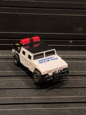 1998 Tyco Hummer Emergency Slot Car - Great Car Vtg