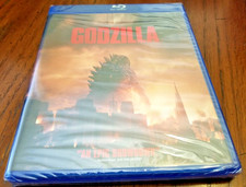 Godzilla Blu Ray, 2014 , Ken Wantanabe, Elizabeth Olsen, BRAND NEW SEALED