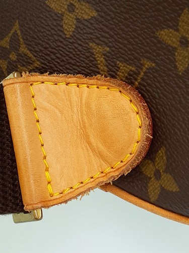Louis Vuitton Monogram Leather Brown Pochette Ganjou Body Bag - Picture 6 of 9