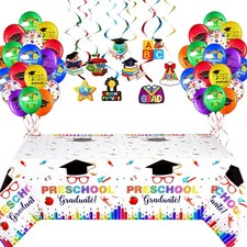 Wettarn 47 Pcs 2026 Preschool Graduation Party Decorations Include Kindergart...