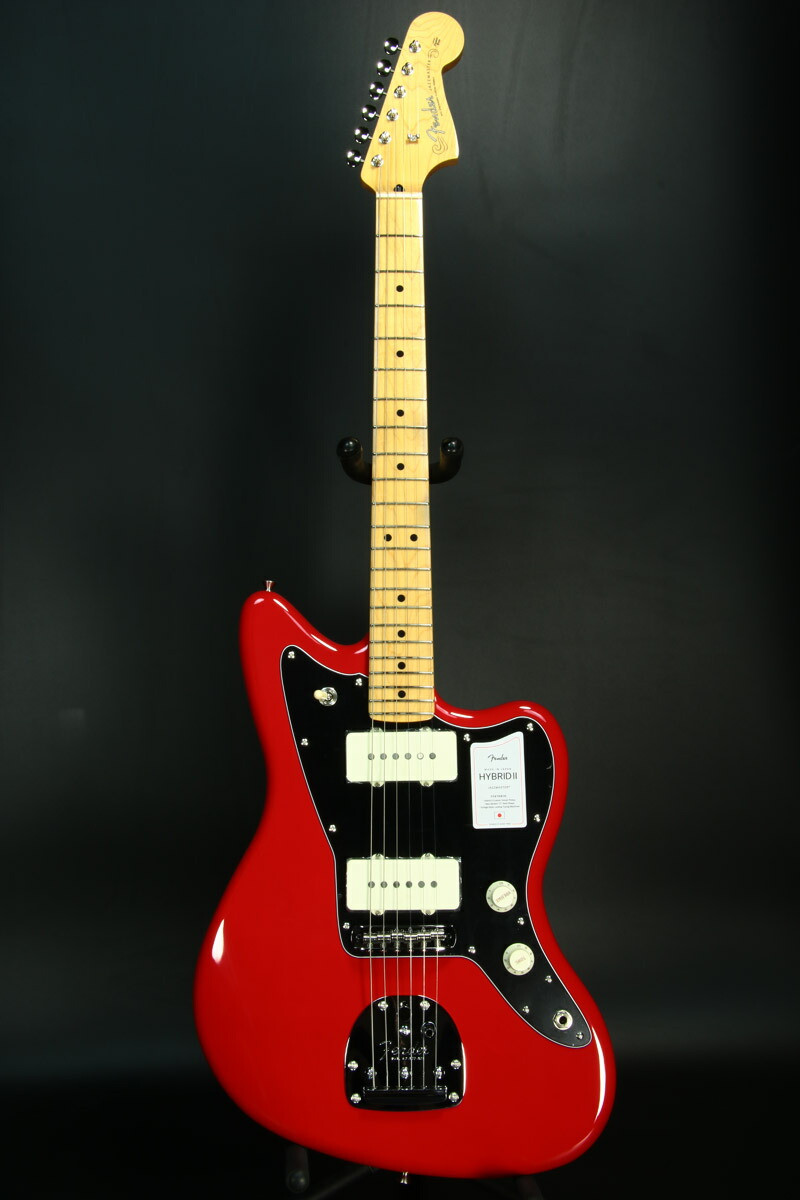ギター Fender Jazzmaster New Fender / Made in Japan Hybrid II Jazzmaster Maple Modena