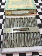 Deltronic Half-thou-Set Tenth Plug Gauge 2.47mm To 2.53mm, SHIPSAMEDAY  #A25