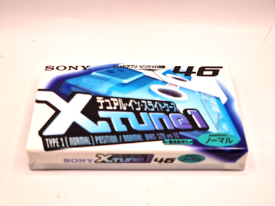 SONY XTUNE1 46 Leere Audiokassette Band (versiegelt) NEU