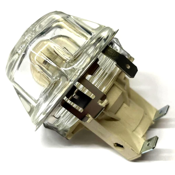 Portalampada forno Lofra completo di lampada 25 watt con attacchi laterali