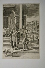 DE BRUYN ABRAHAM (1540-1587)- ORIGINAL CHISEL XVI�ME D'APRES CRISPIN DE PASS