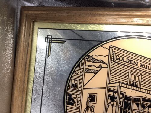 Seltener Vintage 70er Jahre J.C. Penney Co. Spiegelplatte Holz gerahmt - Bild 9 von 16