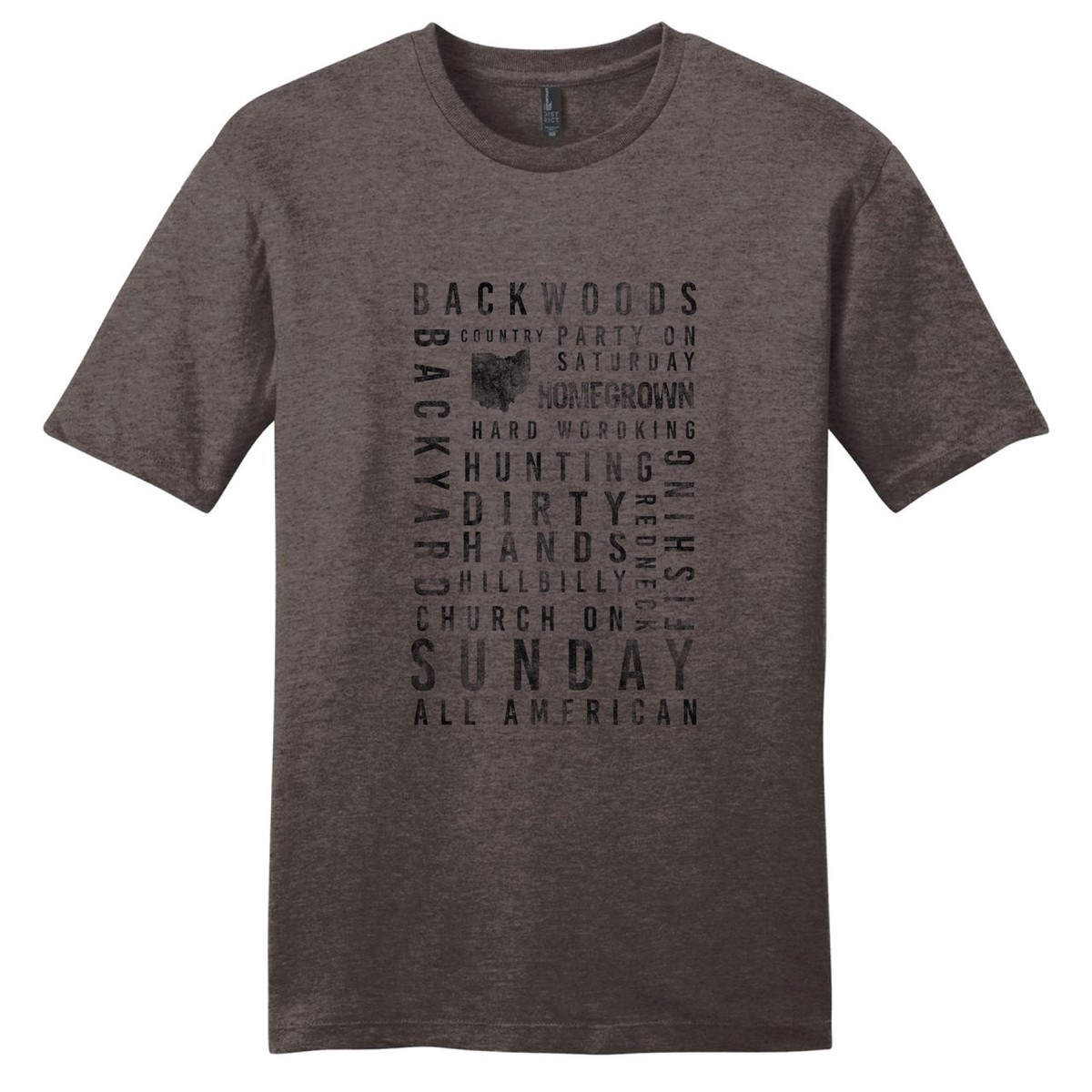 Backwoods T-Shirt - Unisex Country Life Outdoor Hobby Shirt | eBay