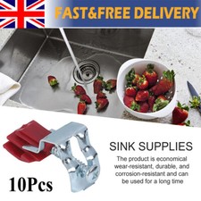 10Pcs New Sink Fixed Clamps Sink Mounting Clips Wash Basin Sink Securing Clip