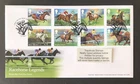 GB 2017 FDC RACEHORSE LEGENDS WITH NEWMARKET SHS PMK - FREE UK P&P
