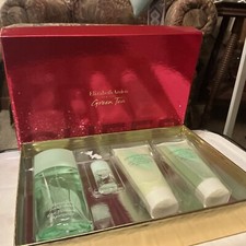 Elizabeth Arden GREEN TEA 4-Piece Gift Set 3.3oz/100ml Spray Hard Box NOS