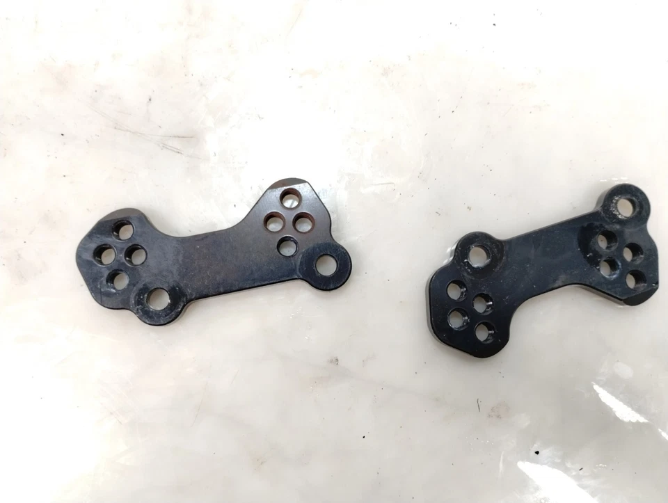 2004 Ducati 749 999 Left & Right Adjustable Rearset Adjusters Mounts DUCABIKE - Image 4 of 4