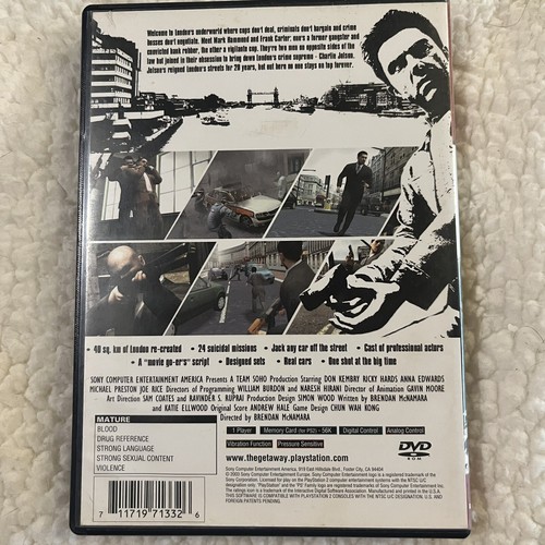 The Getaway Sony PlayStation 2 2003 PS2 ohne Handbuch nicht getestet - Bild 2 von 4