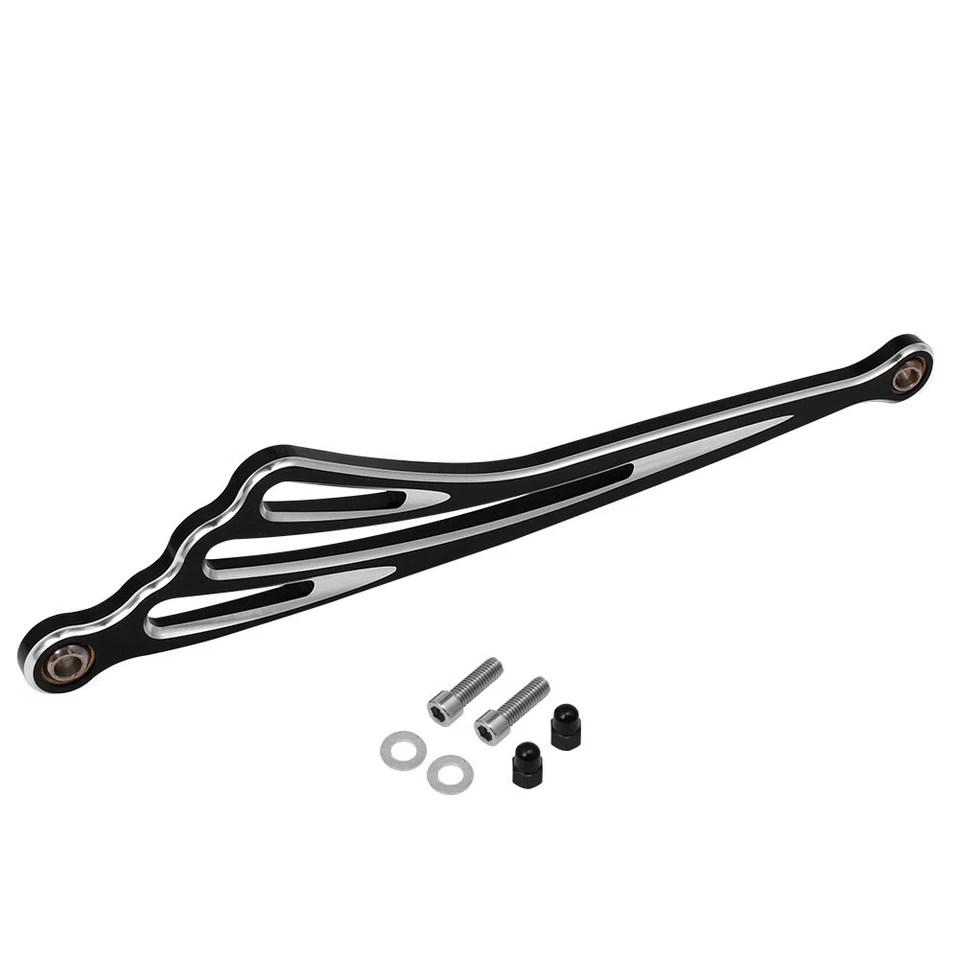 Black Wing Gear Shift Linkage Shifter Fit For Harley Touring Softail 1986-later Foto 3 de 4