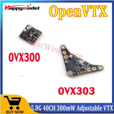 HappyModel OVX300 /OVX303 5.8G 300mW Adjustable OpenVTX Video Micro Transmitter