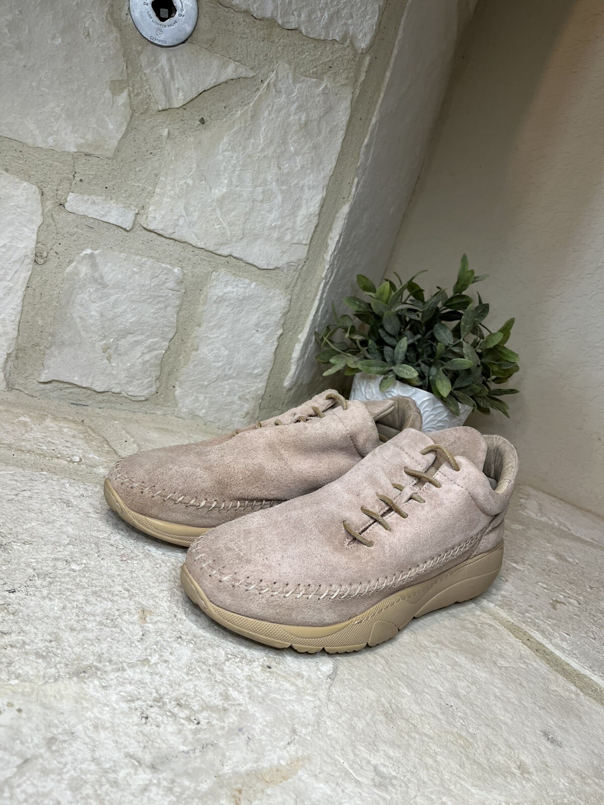 SAOLA Riempimento Pezzi Sneakers Apache Rosa Peluche Suola Platform Tg 40