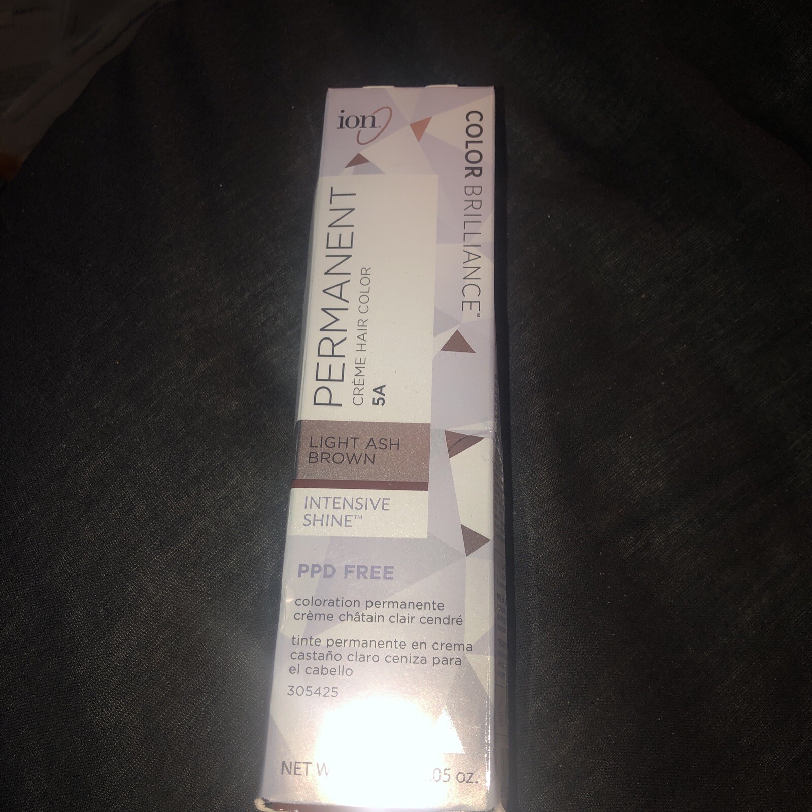 Balance Permanent Creme Hair Color 5a Light Ash Brown | New