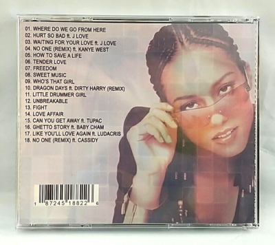 CD) Alicia Keys – Keys To The Top, JLM8822, Compilation, EX, Rare