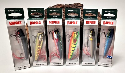 Rapala Skitter Pop Elite 9,5cm 17g 6 Farben Topwater Popper  Oberflächenköder