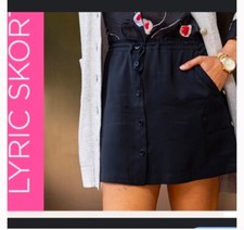 Cabi New NWT Lyric Skort 6638 black 0 - 16 Was 109