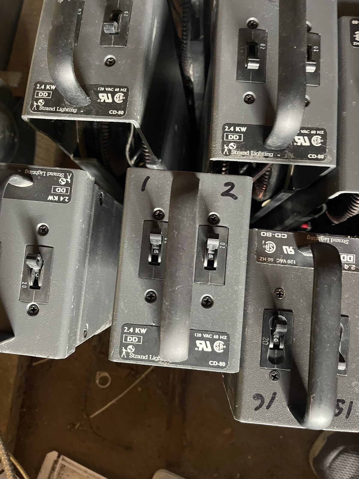 Strand Lighting Cd 80 Supervisor Dimmer Modules eBay