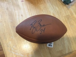 packers autographed football
