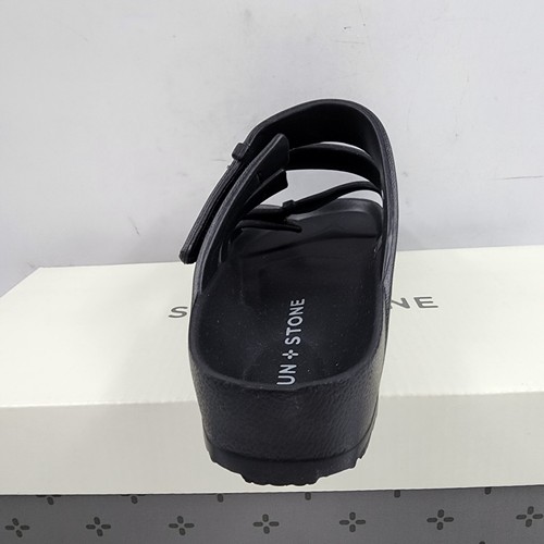 Sun + Stone Bowie Sandals Little Boys 2M Black Open Toe Stay Put Closure - Picture 19 of 24