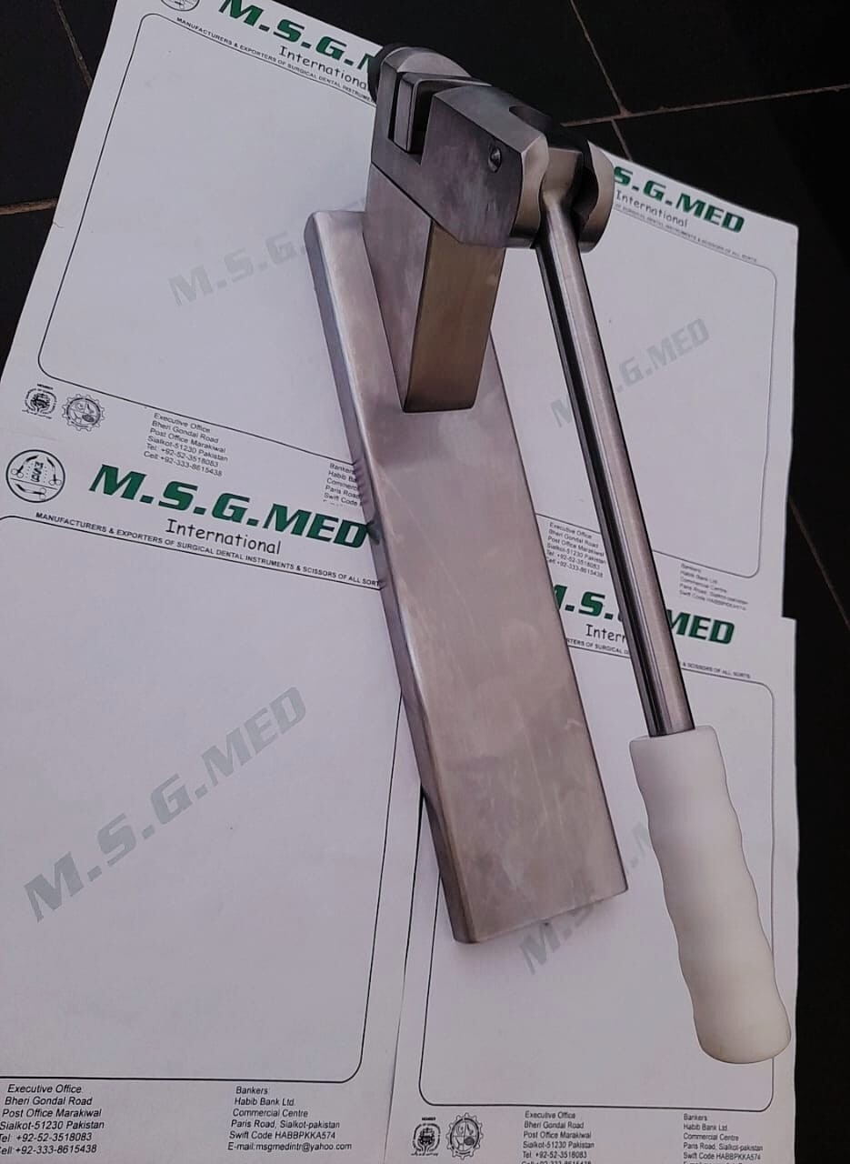 Prensa dobladora ortopédica de placa ósea de alta resistencia/prensa dobladora de placa veterinaria