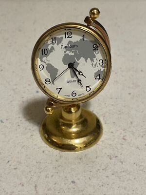 Three Inch Clock Rumours Quartz World Mini Clock 3 Inches Tall | eBay