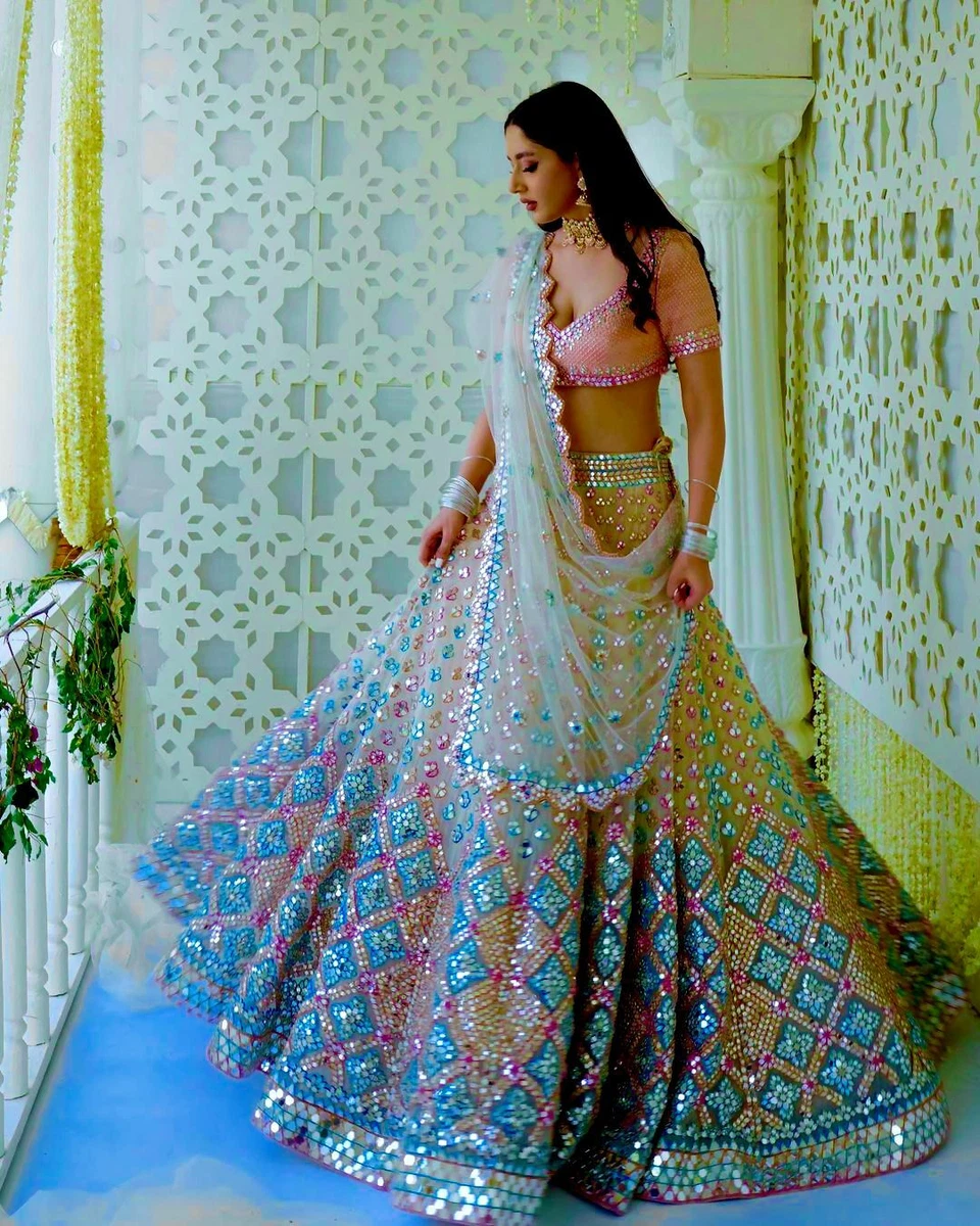 Party wear heavy best sale lehenga
