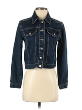 Claudie Pierlot Women Blue Denim Jacket 36 French