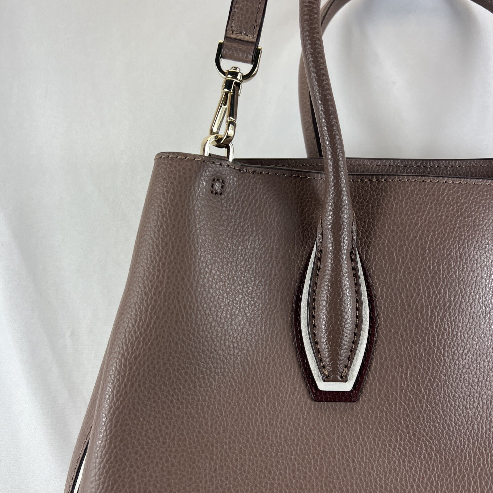 Kate Spade Solid Brown Double & Adjustable Should… - image 16