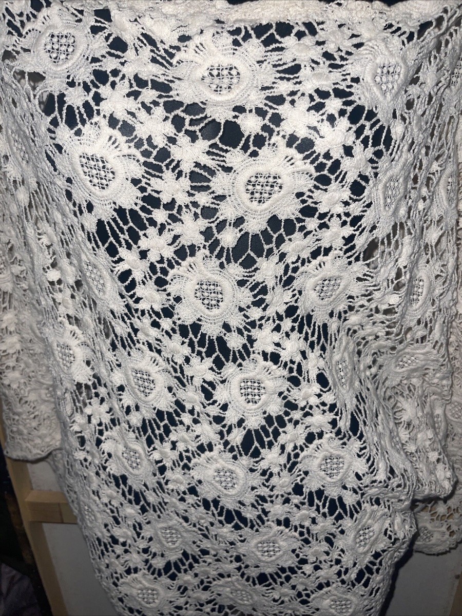 venus white crochet dress The Birth of Venus Pearl Handmade Crochet Gown