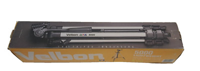 Velbon Model 5000 - Aluminum Tripod - Camera Photos Photography Stand Studio
