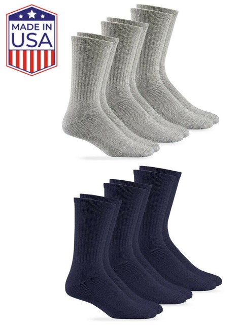 Jefferies Socks Seamless Crew Socks