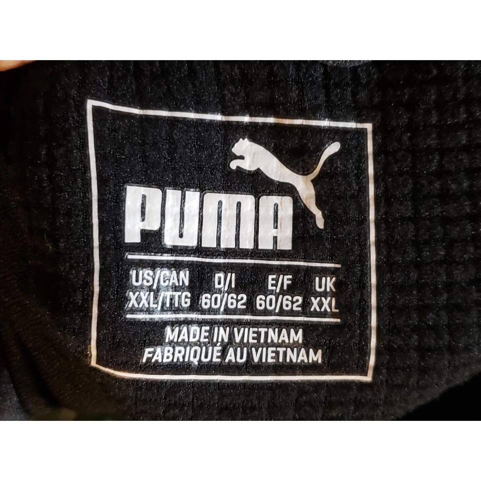 Camisa Puma Hombres 2X Negra Gwinnett Academia de Fútbol Entrenamiento Manga Larga Cuarto Cremallera Foto 2 de 4