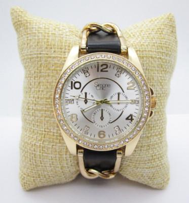 Women's Simone Chic Quartz Analog 42mm Dial Causal Round Watch (D898)