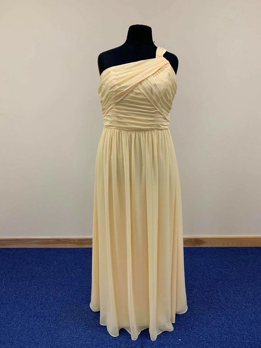 Alfred Angelo Bridesmaid prom dress Style 7358 Sunshine yellow