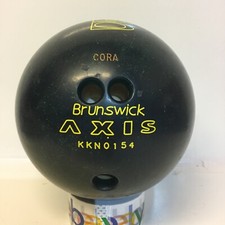Brunswick 10Lb. Axis Green Glitter KKN0154 Bowling Ball   
