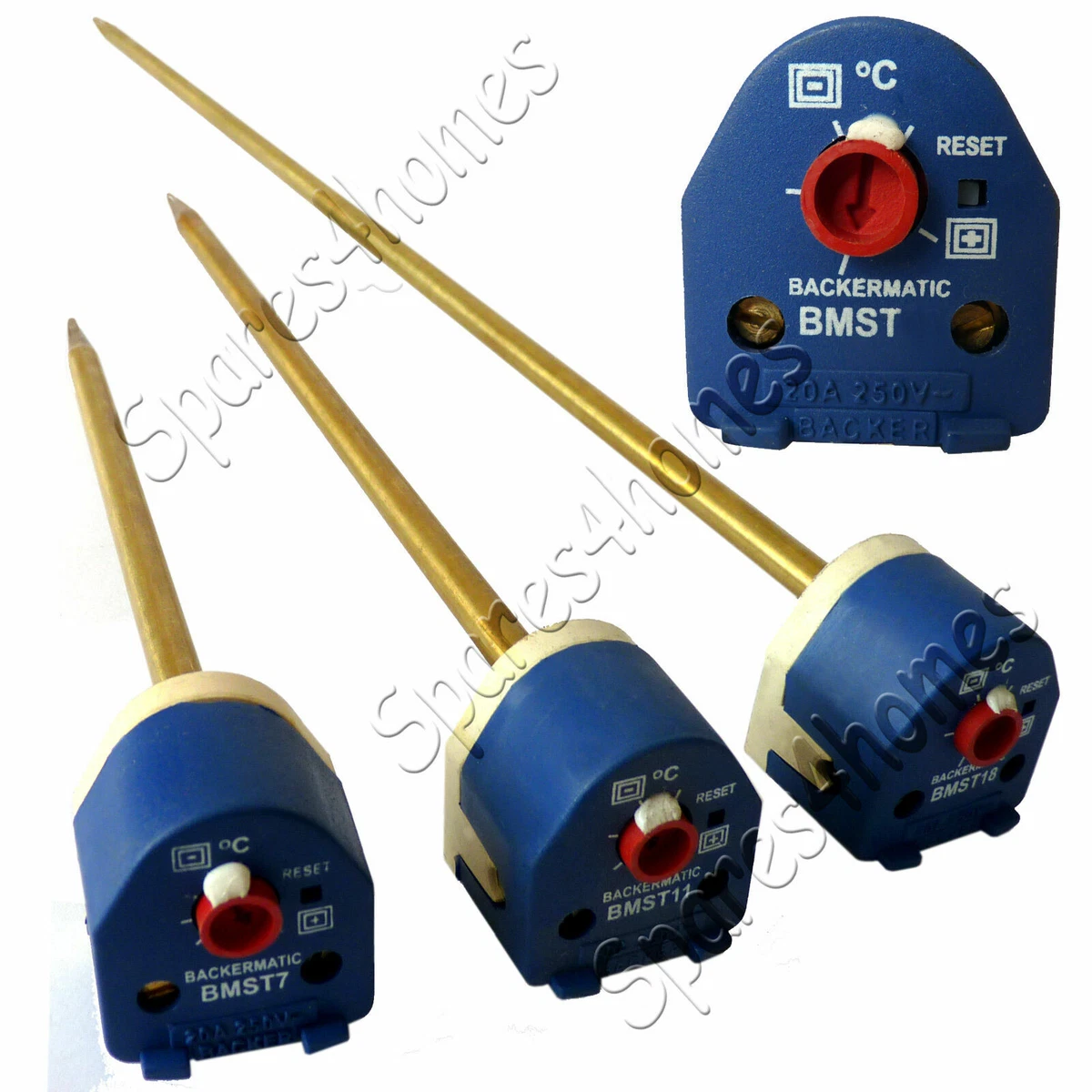 7 11 And 18 Immersion Heater Thermostat With Reset Backer BEAB Approved  | eBay