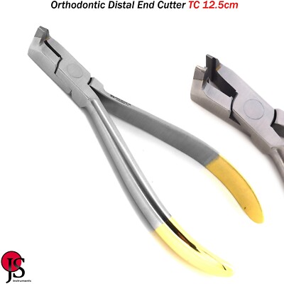 Orthodontic Distal End Cutter Ligature Wire Dental Pliers TC Stainless Steel